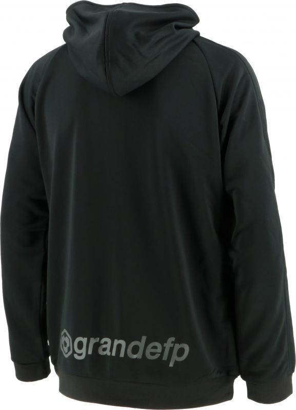 画像3: GRANDE.F.P.GRANDE.F.P 2トーン.ハイパー.フーデット.パイルジャージジャケット　ブラックｘレッド
