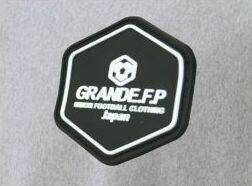 画像3: GRANDE.F.P　BASICヘキサゴン.半袖Tシャツ　ヘザーグレーｘブラック