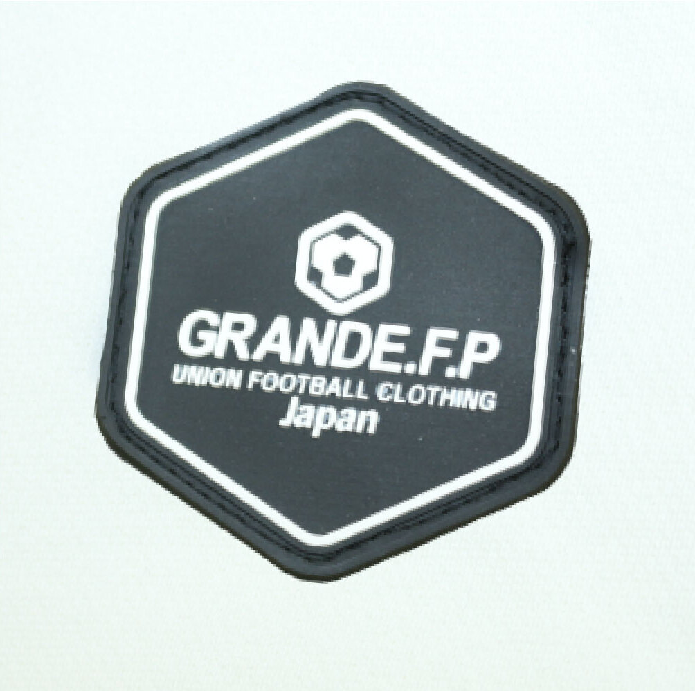 画像3: GRANDE.F.P　BASICヘキサゴン.半袖Tシャツ　ホワイトｘブラック