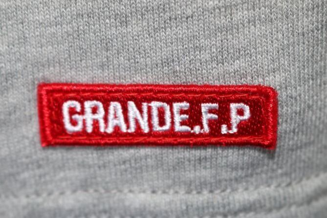 画像5: GRANDE.F.P　BASICヘキサゴン.半袖Tシャツ　ヘザーグレーｘブラック