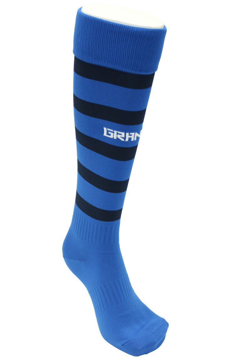 画像2: GRANDE.F.P BORDER FOOTBALL SOCKS ブルーｘネイビー