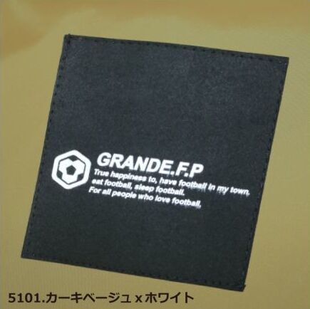 画像2: GRANDE.F.P　ナイロンジムサック　カーキベージュ　２色