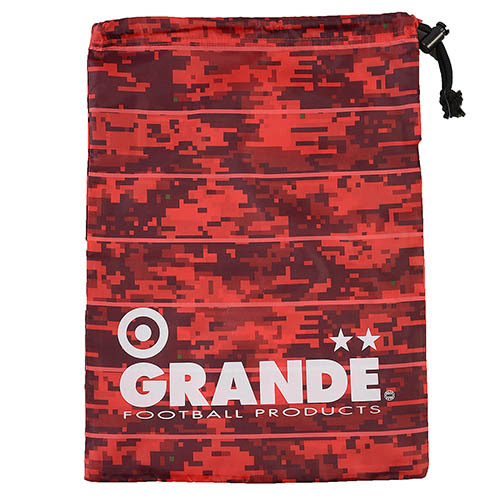 Grande F P デジタルカモ柄マルチシューズケース レッドxホワイト Grande F P グランデ エフ ピー Grande F P デジタルカモ柄マルチシューズケース レッドxホワイト Grande F P グランデ エフ ピー