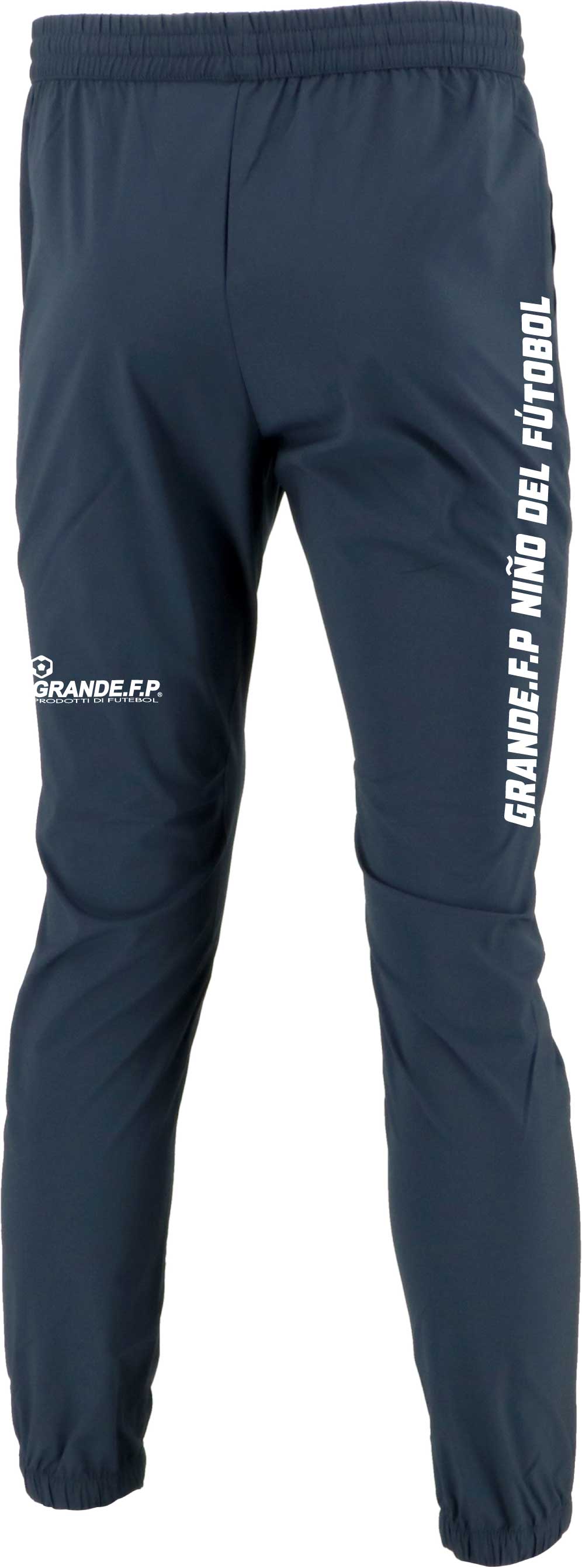 画像2: 【BIGサイズ対応】GRANDE.F.P.ドライストレッチピステロングパンツ.ネイビーｘホワイト
