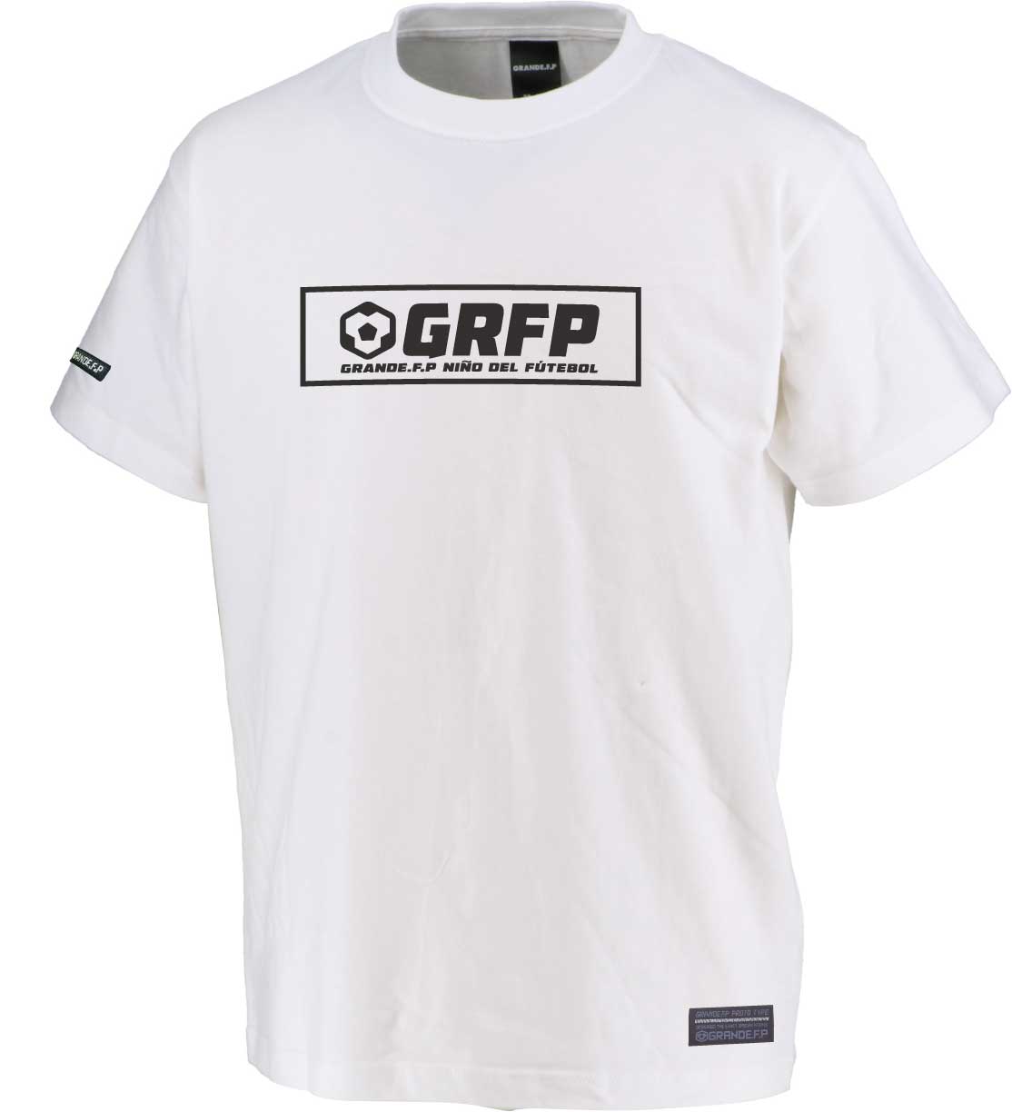 画像2: 【BIGサイズ対応商品】GRFPボックスロゴ.プリントプレミアTシャツ　ホワイトｘブラック