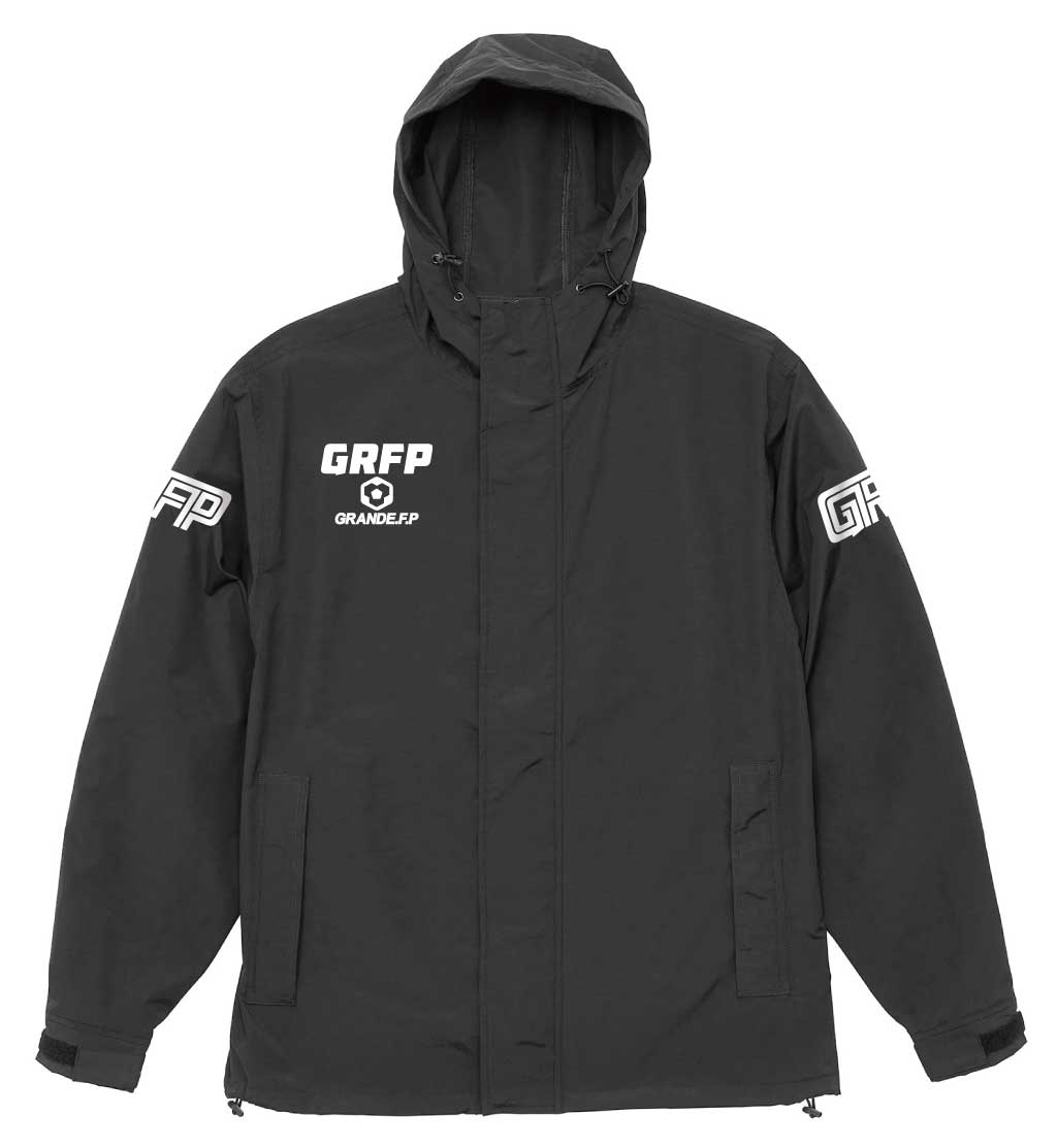 画像1: GRFP.N/Cクロスフーデットジャケット　ブラック