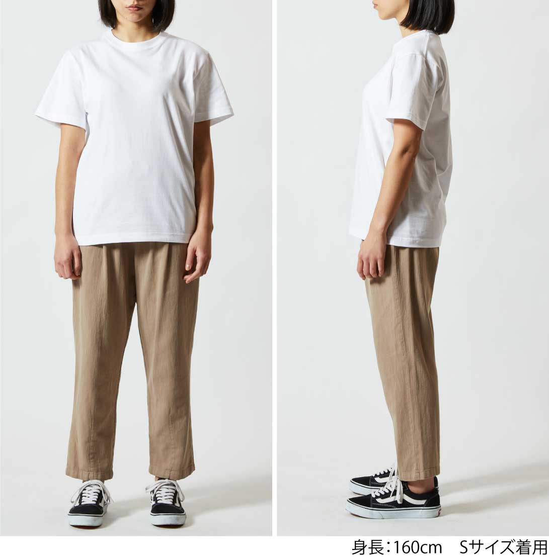画像: 【BIGサイズ対応商品】  GRANDE.F.P.定番ハイクオリティー.ベーシックソリッド（無地）刺繍入りカラーTシャツ 　ピンク