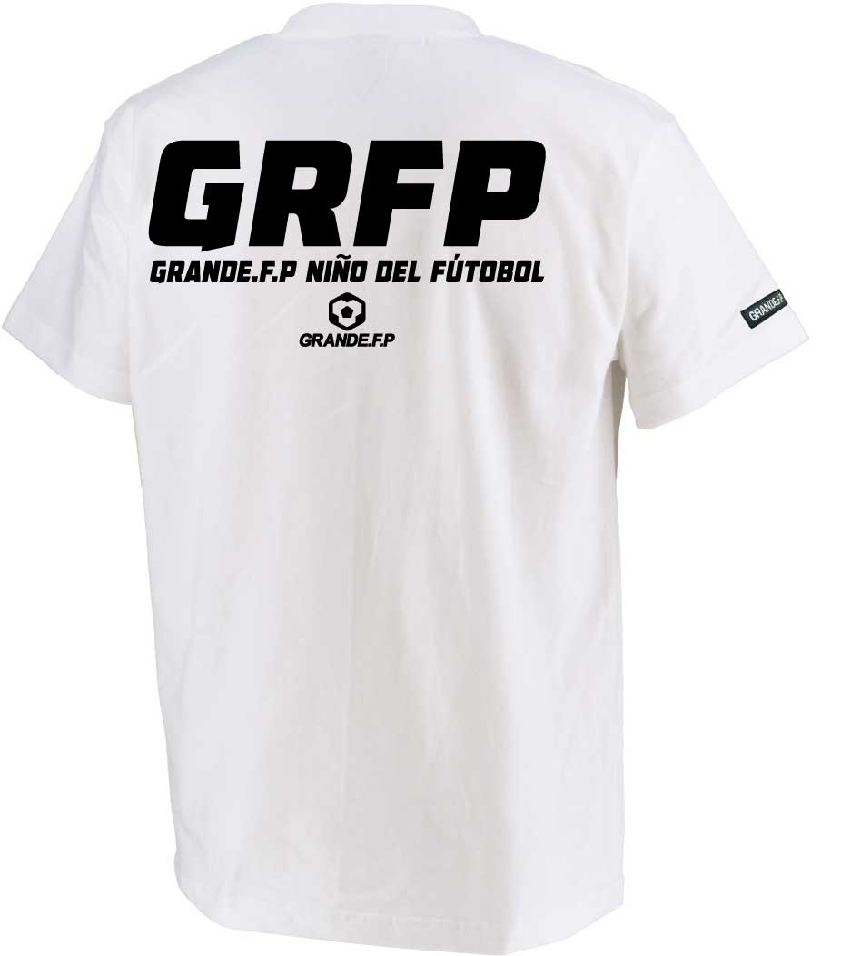 画像3: 【BIGサイズ対応商品】GRFPバックプリント半袖Tシャツ　ホワイトｘブラック