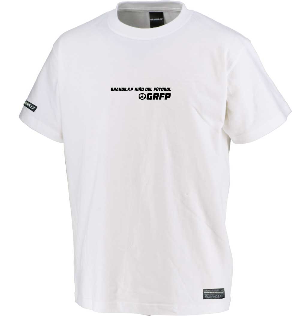 画像2: 【BIGサイズ対応商品】GRFPメッセージプリント半袖Tシャツ　ホワイトｘブラック