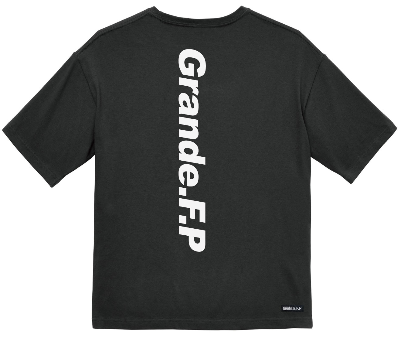 画像3: Grfp.プリント.ルーズフィット半袖Tシャツ　ブラックｘホワイト