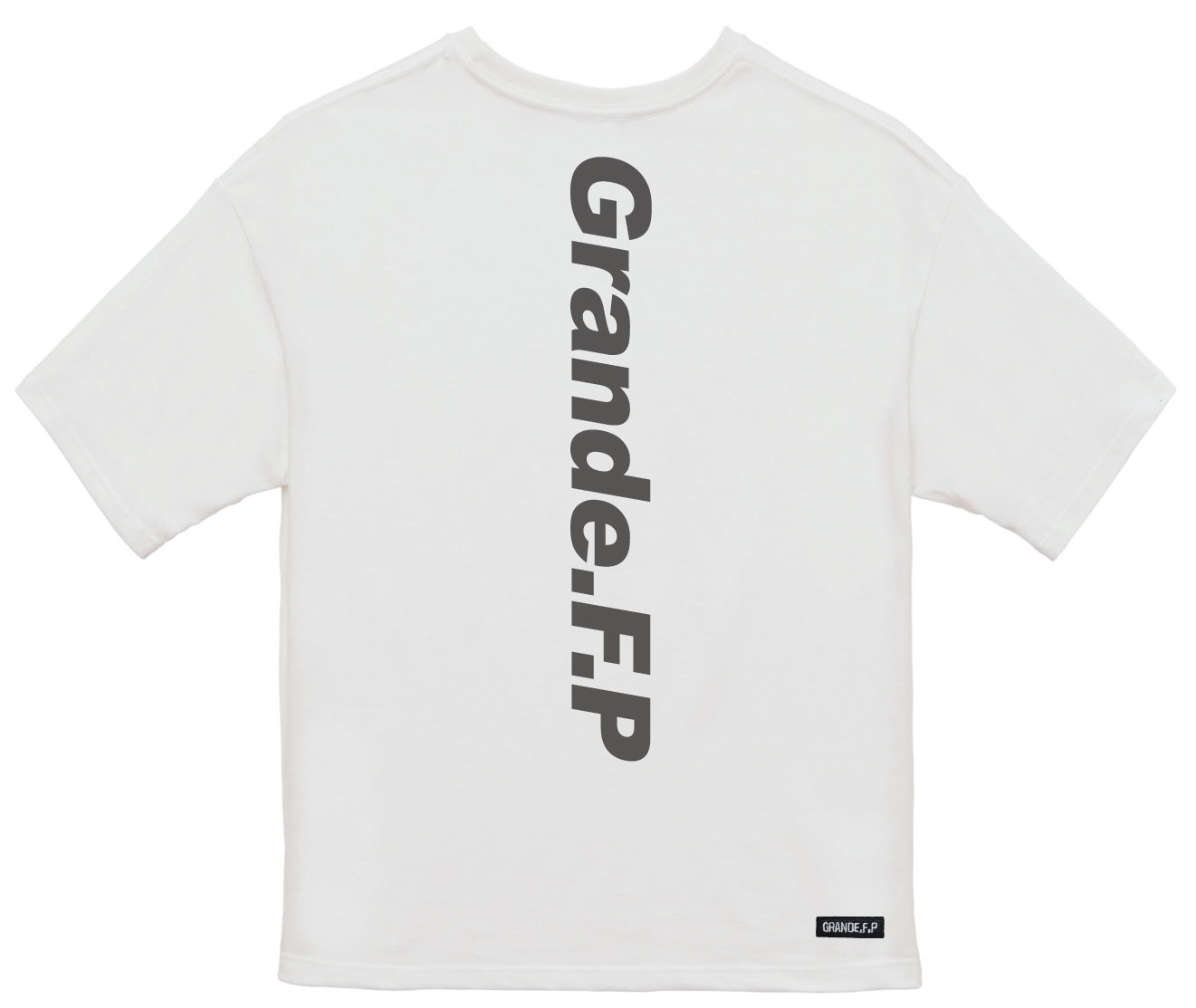 画像3: Grfp.プリント.ルーズフィット半袖Tシャツ　ホワイトｘブラック