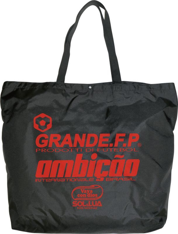 画像1: GRANDE.F.P.LIMITED.BIGトートBAG　ブラックｘレッド