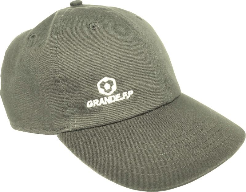 画像1: GRANDE.F.P.ヘキサゴン刺繍WASHED TWILL BB.CAP　オリーブ