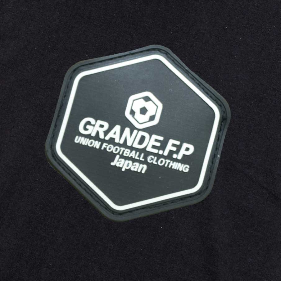 画像3: 【BIGサイズ対応商品】 Grande.F.Pスタンダード.ロゴプリント半袖Tシャツ　ブラックｘホワイト