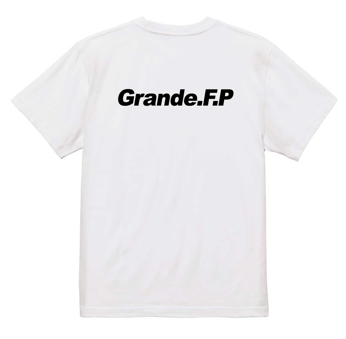 画像3: 【BIGサイズ対応商品】 Grande.F.P.ヘキサゴンプリント半袖Tシャツ　ホワイトｘブラック
