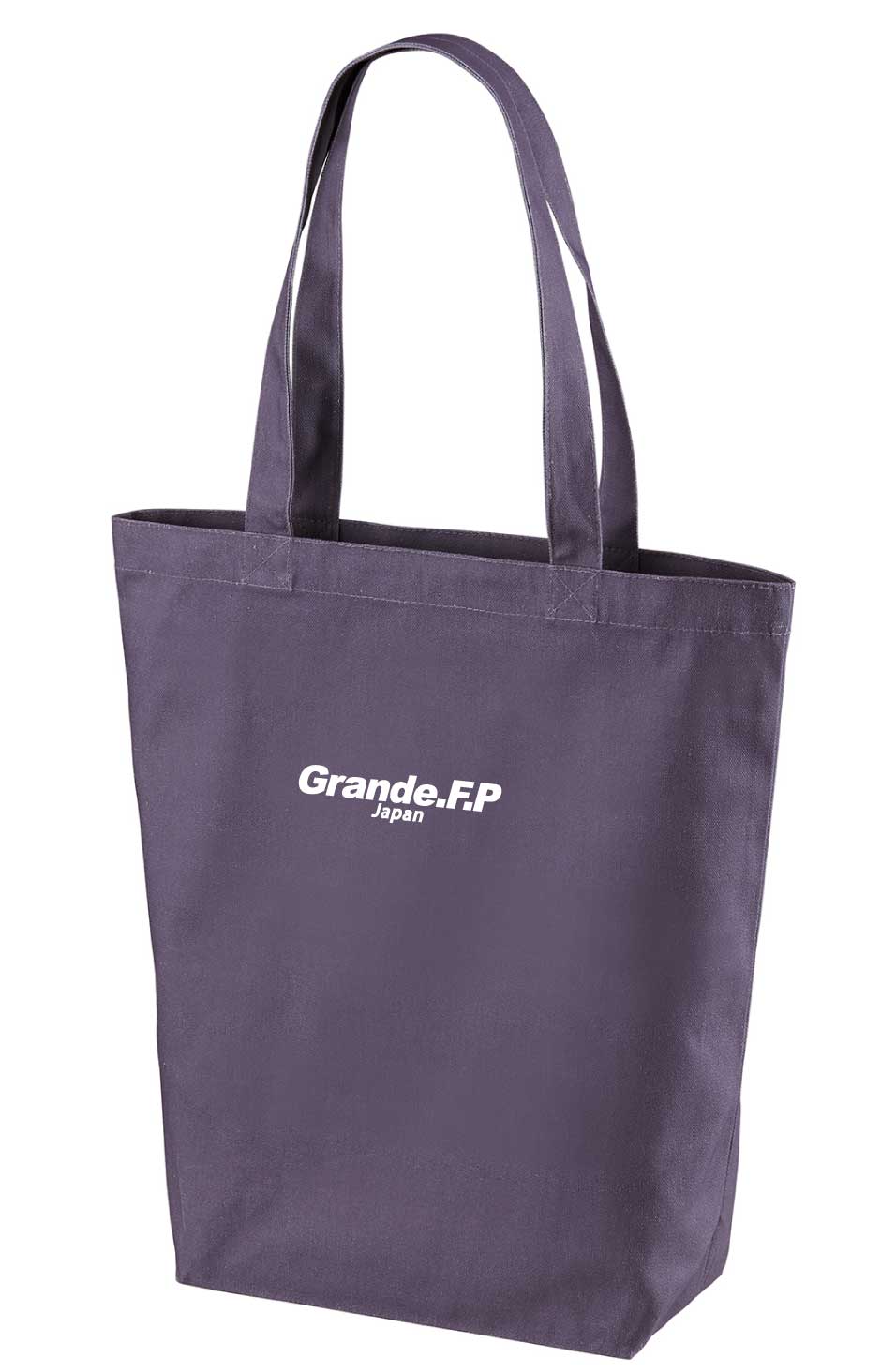 画像1: Grande.F.P.コットンキャンバス.レギュラートートバッグ　ストーンパープル