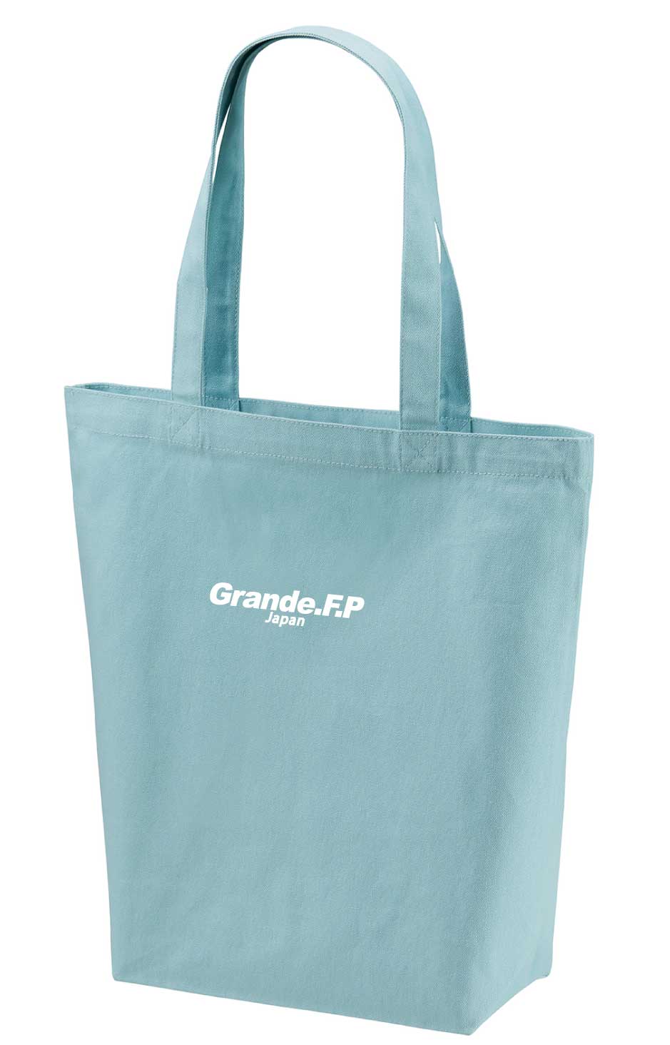 画像1: Grande.F.P.コットンキャンバス.レギュラートートバッグ　ミントグリーン