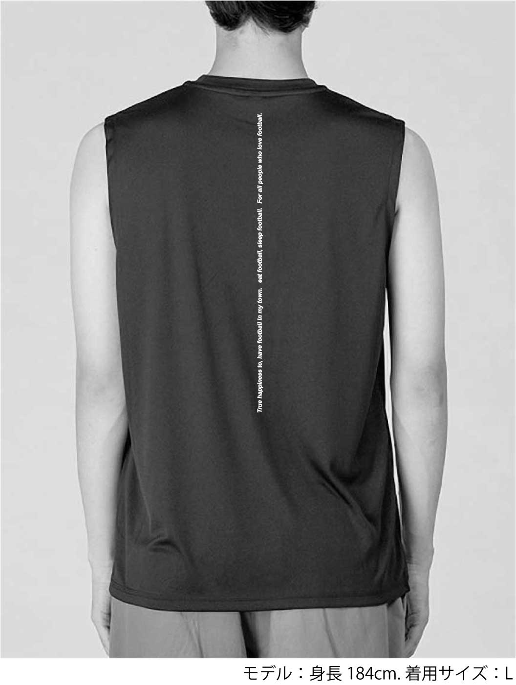 画像6: 【BIGサイズ対応】Grande.F.P.ストレッチノースリーブシャツ　ネイビーｘホワイト