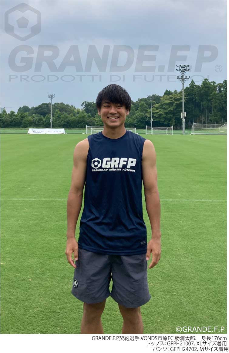 画像4: 【BIGサイズ対応】GRFP.ドライストレッチノースリーブシャツ　ネイビーｘホワイト