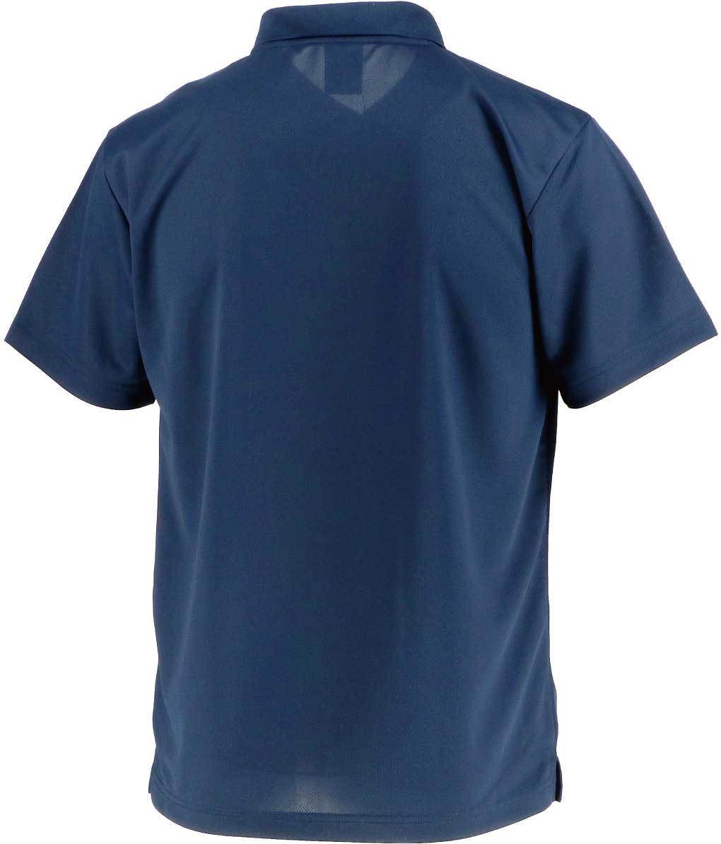 画像2: 【完全予約販売】 【ジュニア〜BIGサイズ対応商品】ｘ豊田歩コラボ.「コーヒーブレイク暴れ馬くん」サポートドライメッシュ半袖ポロシャツ　ネイビー