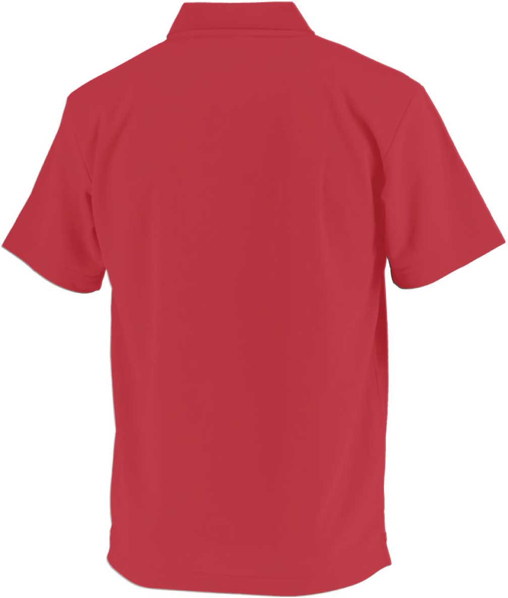 画像2: 【完全予約販売】【ジュニア〜BIGサイズ対応商品】ｘ豊田歩コラボ.「コーヒーブレイク暴れ馬くん」サポートドライメッシュ半袖ポロシャツ　レッド