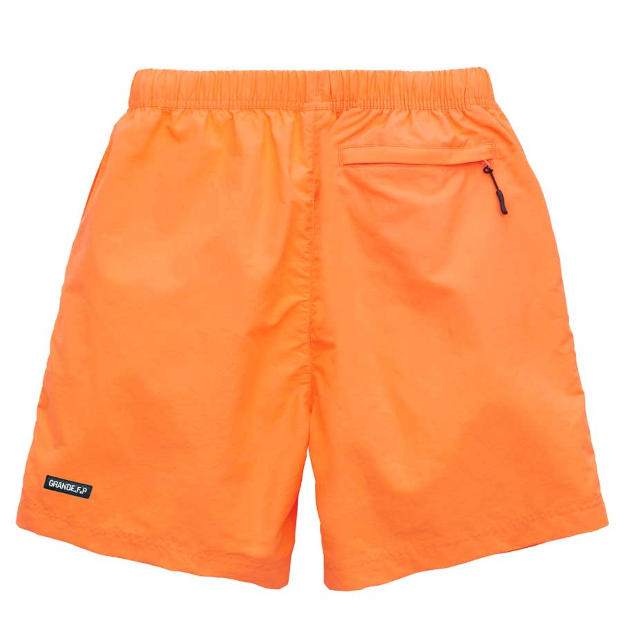 画像2: GRANDE.F.Pヘキサゴン.ナイロンショートパンツ　シャーベットオレンジ