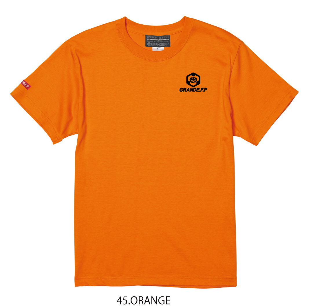 画像1: 【2025年10月15日まで期間限定先行予約販売】【ジュニアサイズ〜BIGサイズ対応商品】GRANDE.F.P ハッピーハロウィン.リミテッド.Tシャツ　オレンジ