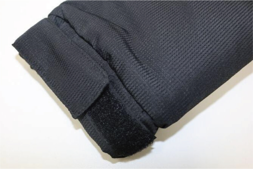 画像6: 【BIGサイズ対応】GRANDE.F.P.ハイパーロゴフーデッドウォーマーハーフジャケット　ブラックｘホワイト