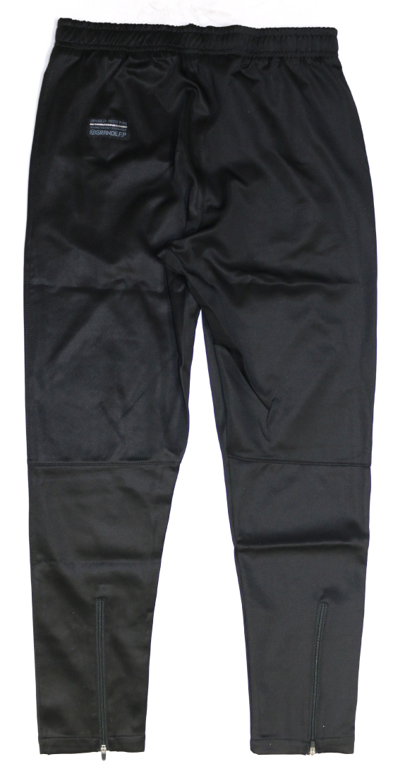 画像2: 【BIGサイズ対応】GRANDE.F.P.ハイパーロゴジャージロングパンツ　ブラックｘホワイト