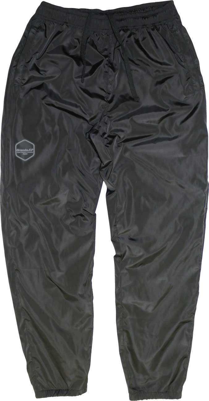 画像2: 【BIGサイズ対応】Grande.F.P.Japan.ヘキサゴン.アクティブライトウェザーロングパンツ（裏メッシュ付）　ブラックｘグレー