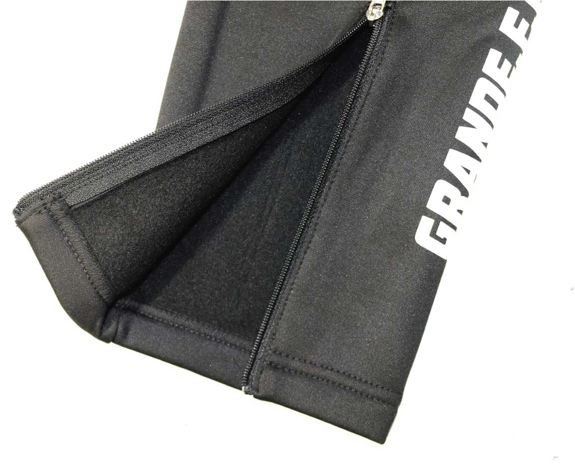 画像3: 【BIGサイズ対応】Grande.f.p.LIMITEDトレーニングジャージロングパンツ　ブラックｘグレー