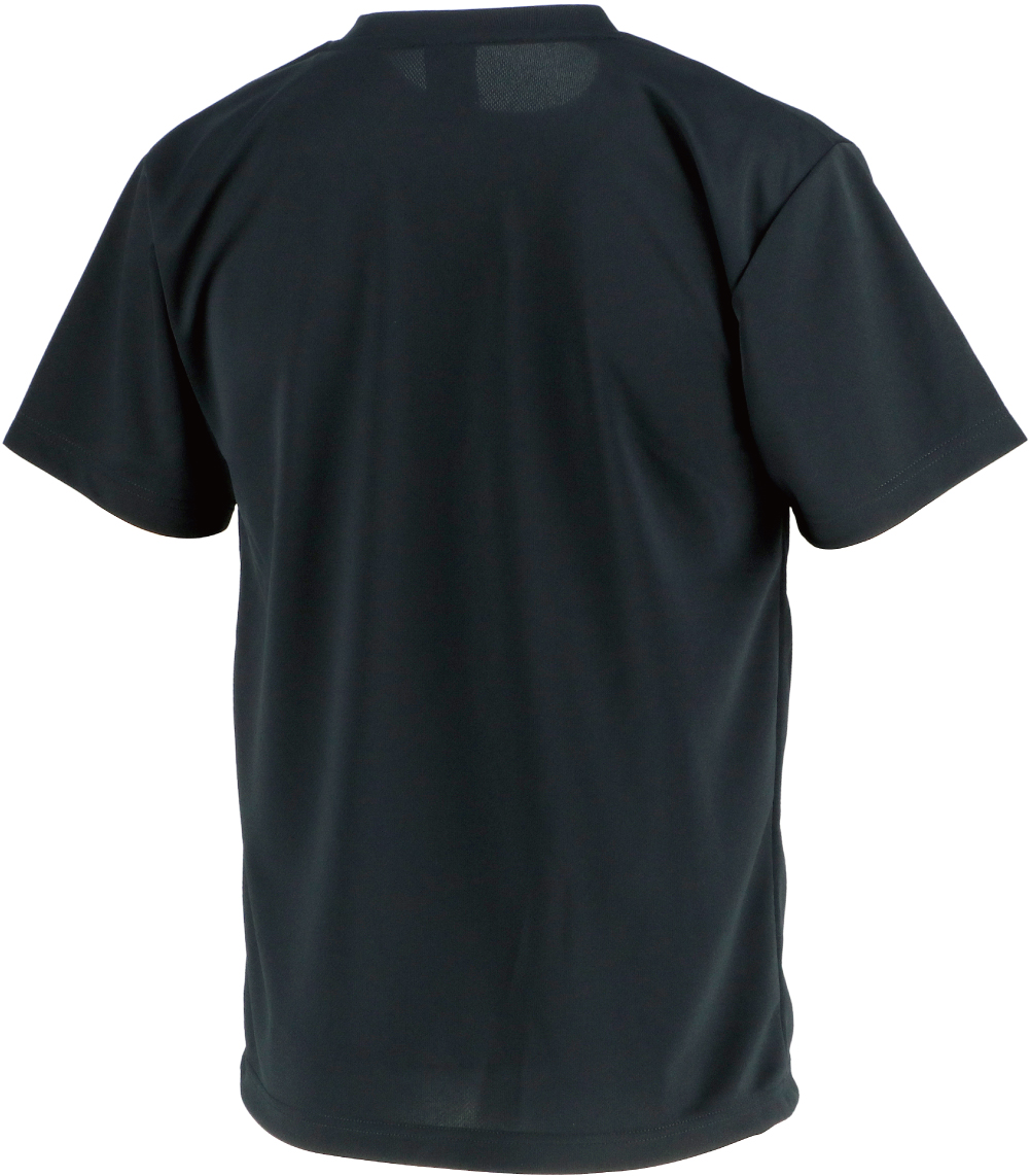 画像2: 【BIGサイズ対応商品】 ■GRANDE.F.P.LIMITEDヘキサゴン.ドライメッシュプラシャツ　ブラックｘブラック