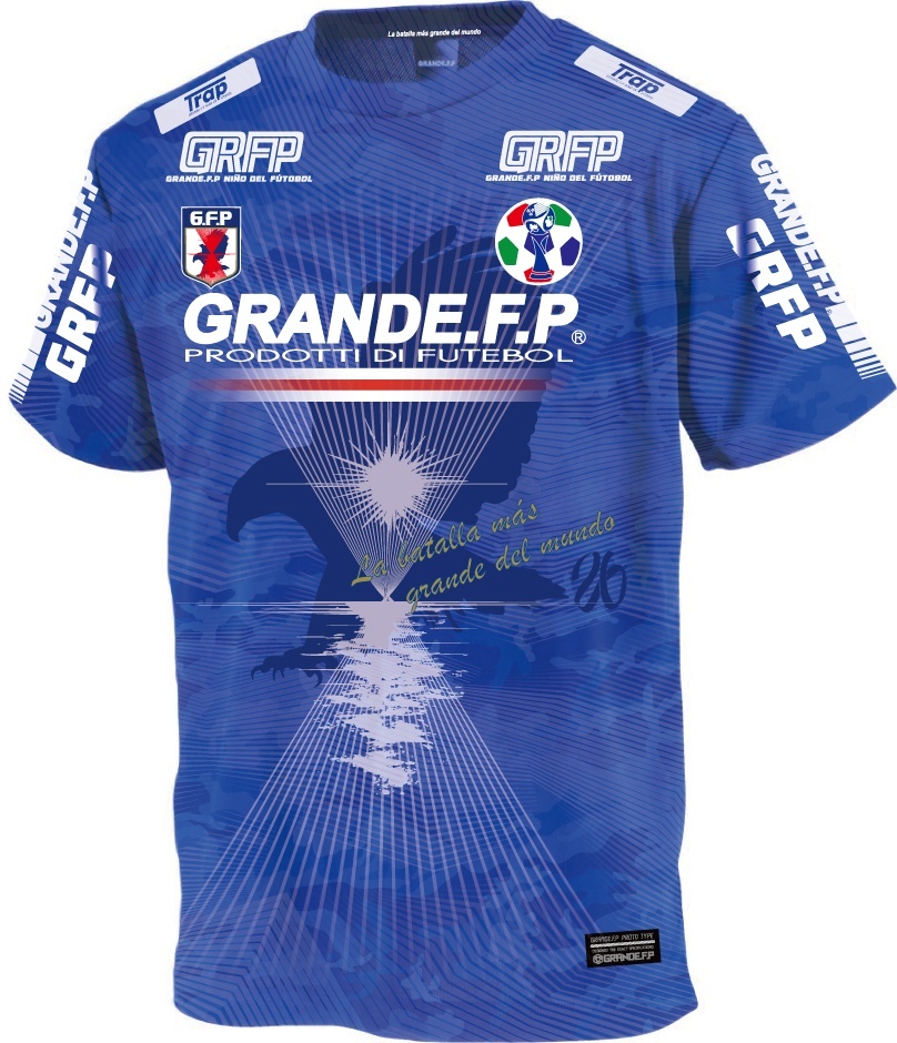 画像2: 【BIGサイズ対応商品】 2026.GRANDE.F.P DEL MUNDO NATIONAL COLLECTION-T　ジャパン.ブルー