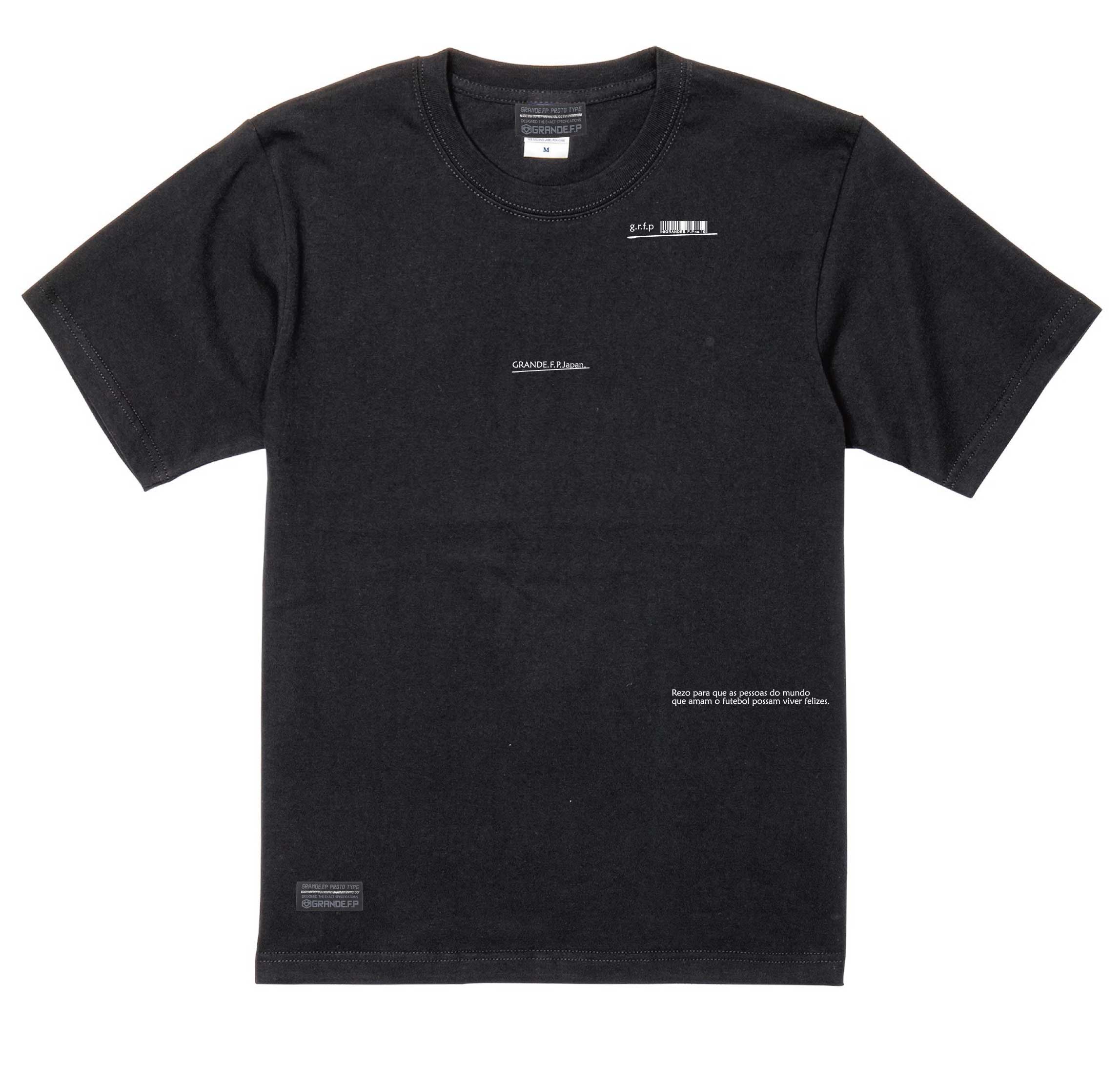 画像2: 【BIGサイズ対応商品】 ■GRANDE.F.P スキャッタードロゴプリント半袖Tシャツ　ブラックｘホワイト