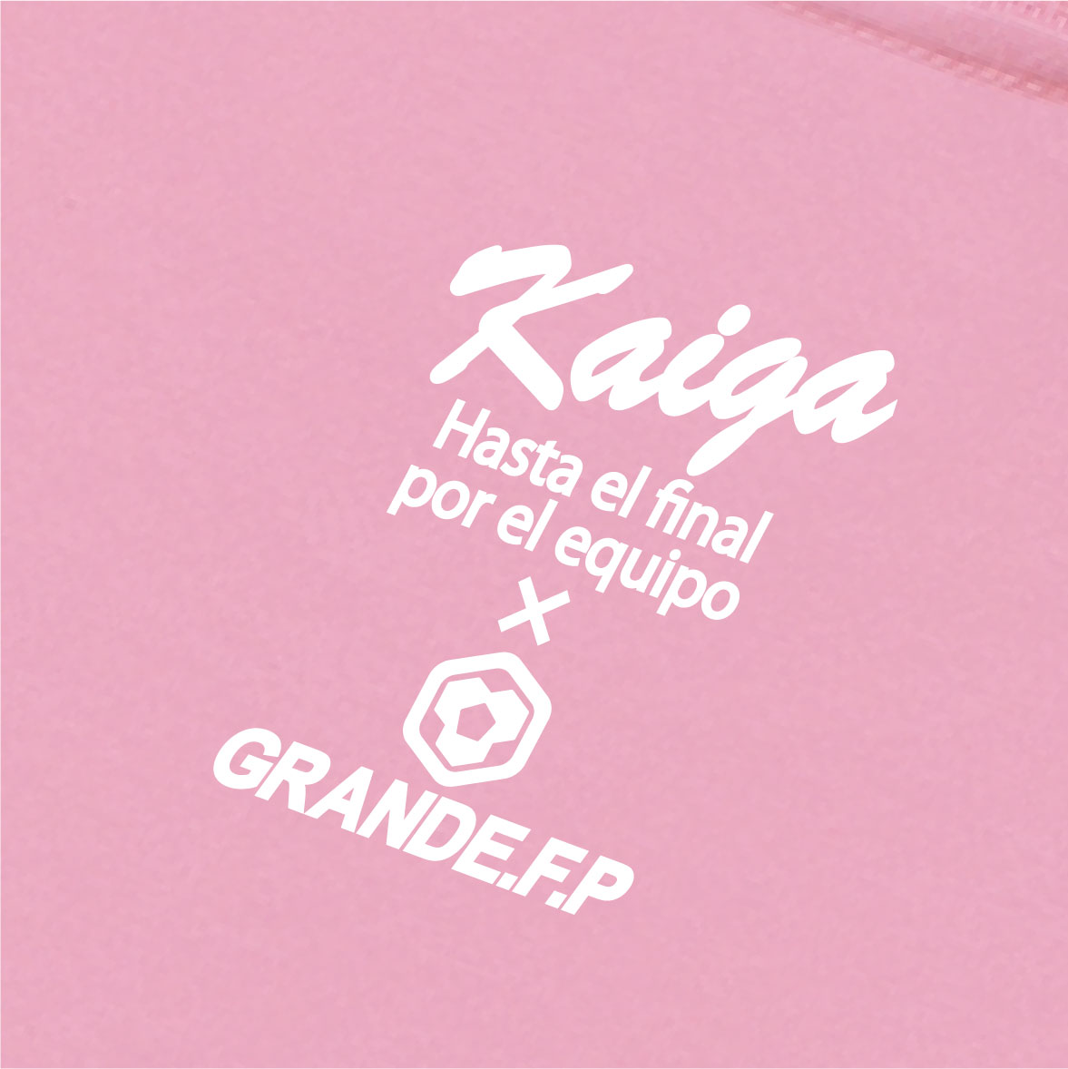 画像5: 【完全予約販売：ご注文から、3〜4週間後にお届け商品.お届け指定日不可】【ジュニア〜BIGサイズ対応商品】 サガン鳥栖.豊田歩ｘGRANDE.F.Pコラボ.AYUMU.シルエット.刺繍.サポートコットン半袖Tシャツ 　ピンクｘホワイト